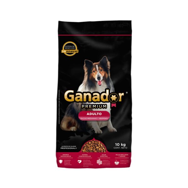 Ganador Premium Adulto Razas Med y Gde 1 kg